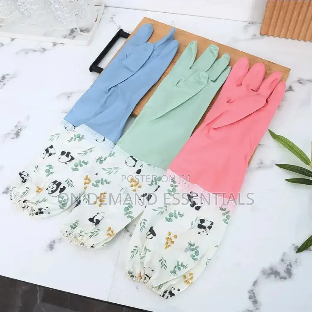 Long Silicon Waterproof Kitchen/Household Gloves