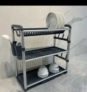 Premium Quality 3Tier Aluminium Dish Drainer
