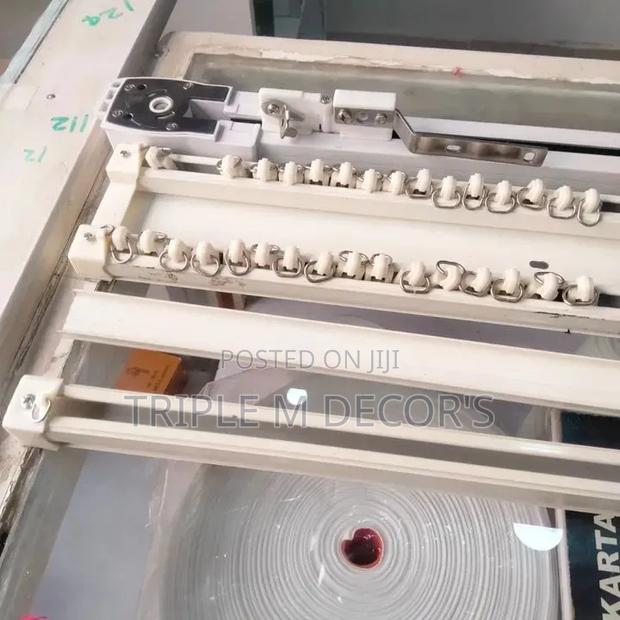 Extra Heavy Quality Modern Double Aluminium Rails