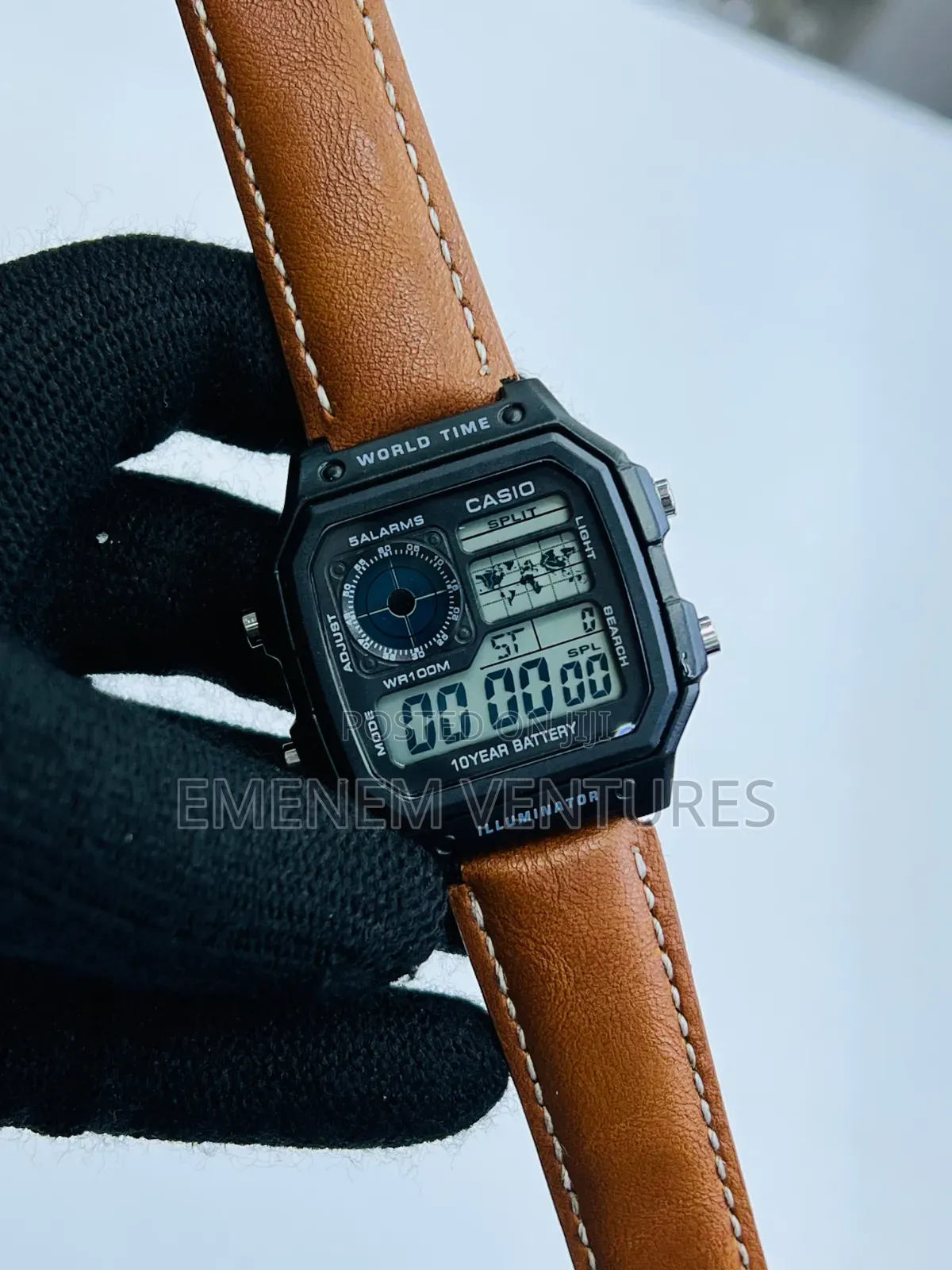 Men Casio Worldtime