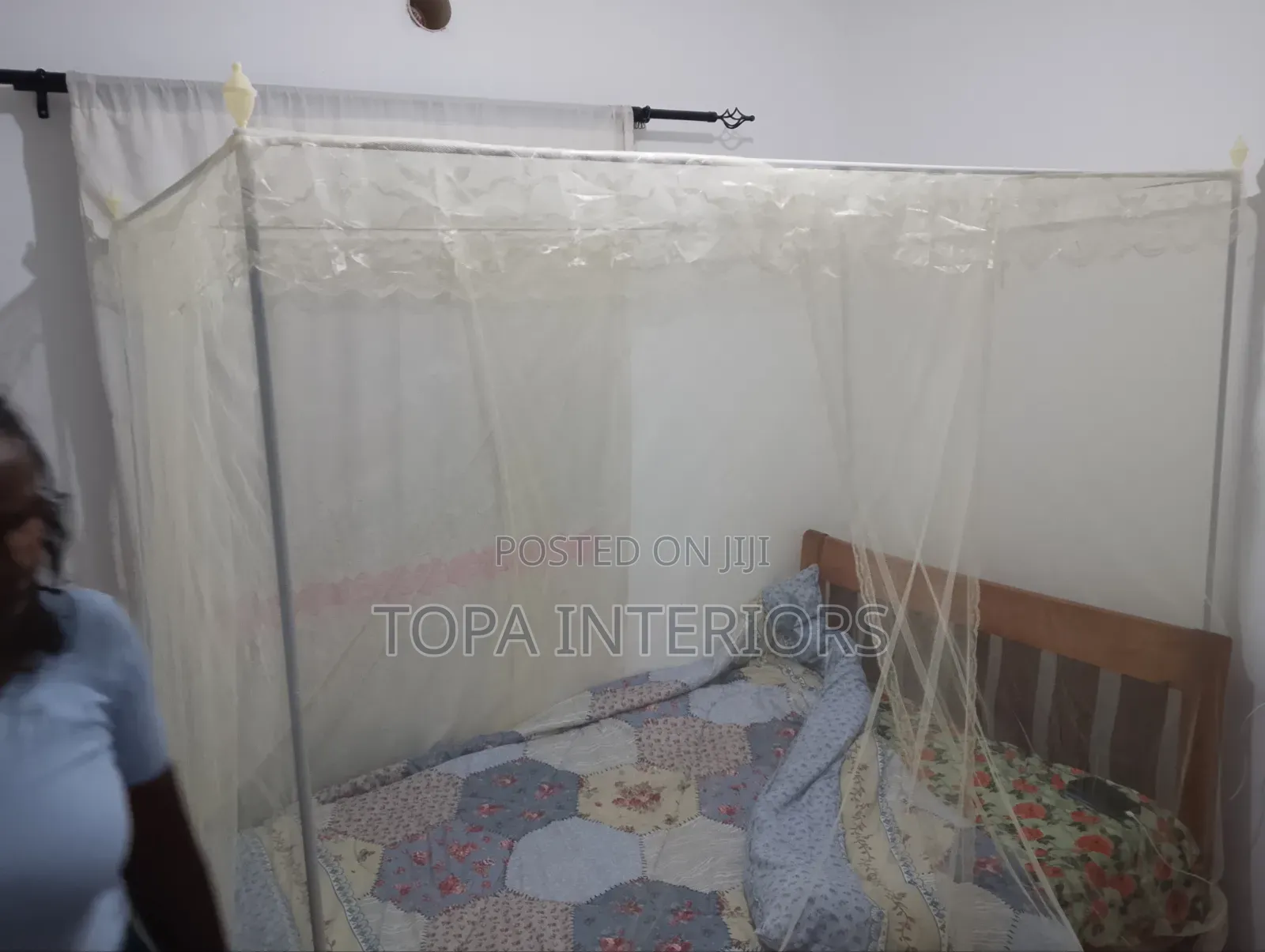 Better Home Polyester Mosquito Net Mesh Curtains