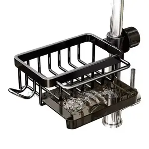 Aluminum Kitchen Bathroom Sink Organizer
