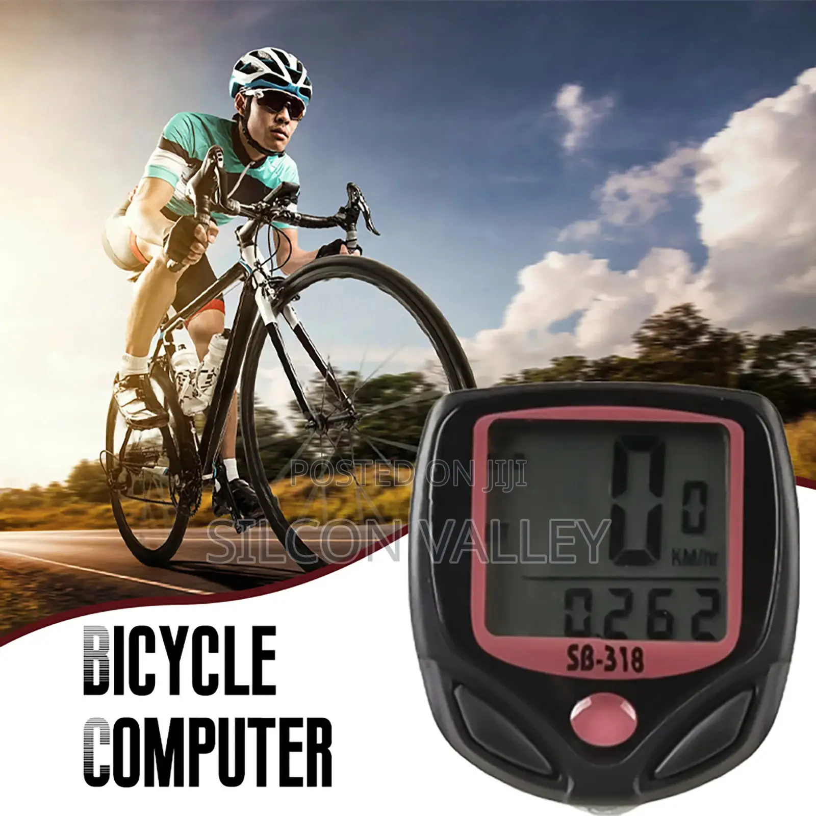 Digital Bike Speedometer for Auto Riding Cycling Tracking