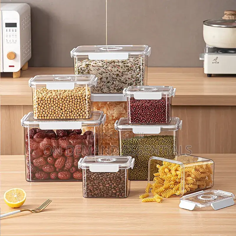 3pcs Set Acrylic Food Storage Containers
