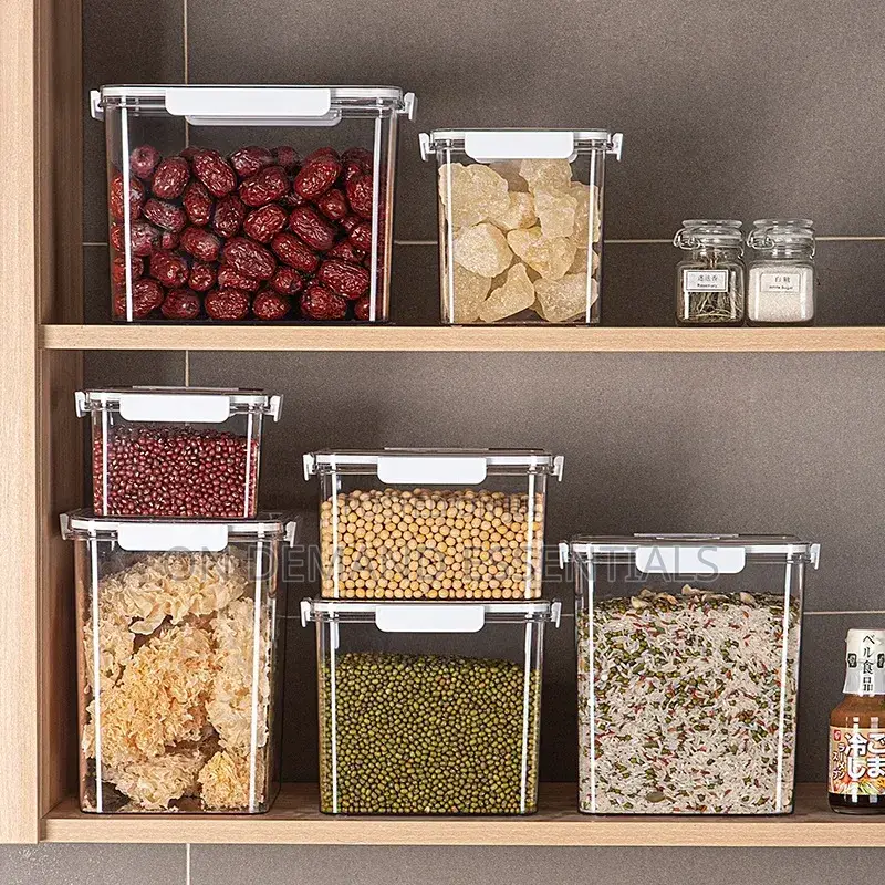 3pcs Set Acrylic Food Storage Containers