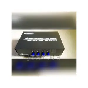 AV Audio-Video Selector 4 Input 1output