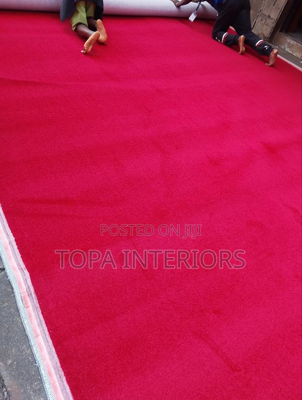 Fluffy Red Carpets Supply and Installation of Wall to Wall Carpets