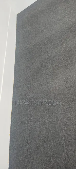 Dark Grey Delta 4mm Thick Easy to Clean Wall to Wall Floor Carpets