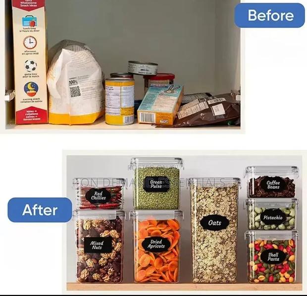 16pcs Food/Pantry Storage Containers - thumbnail 3