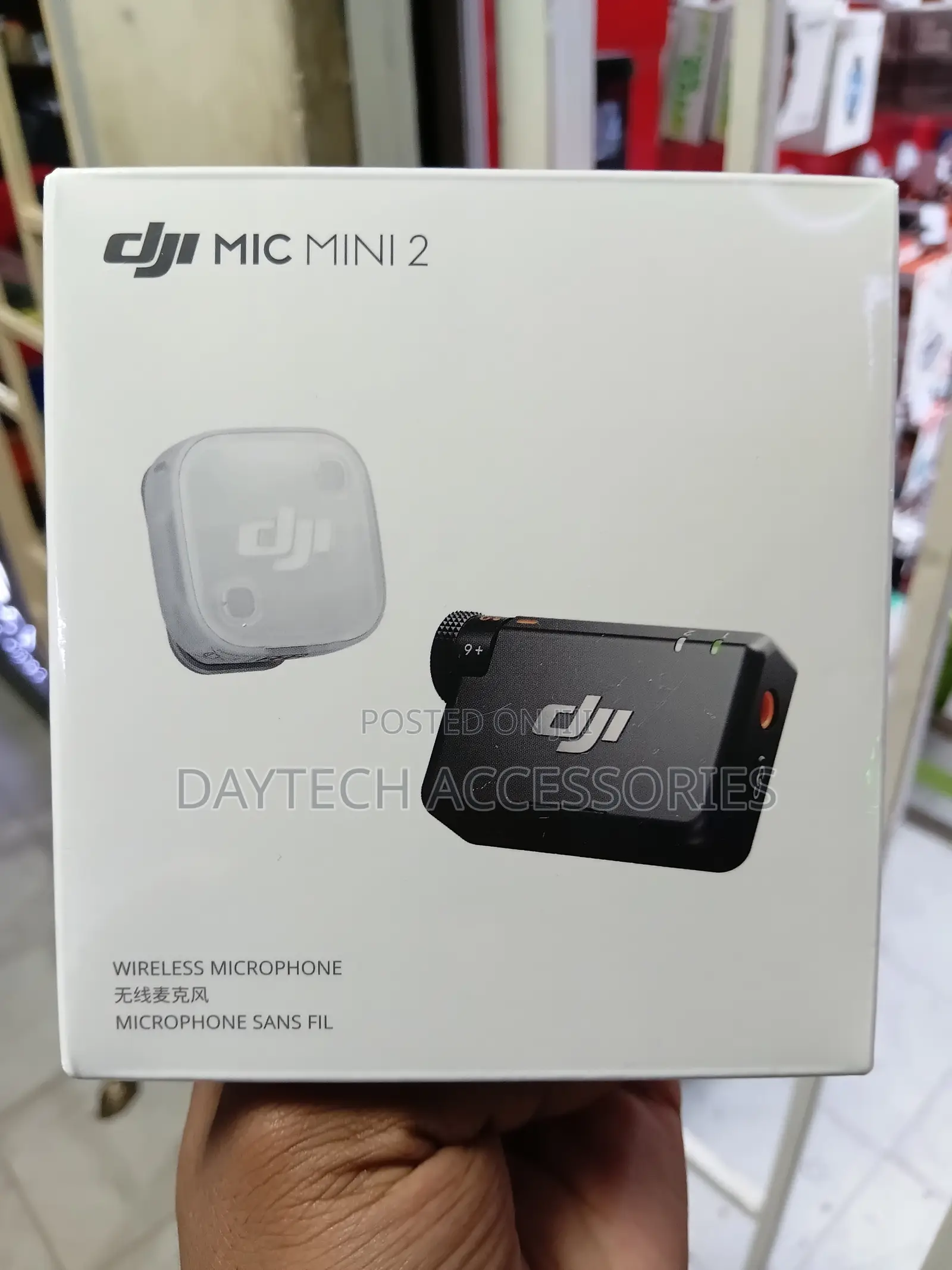 DJI Mic Mini (1 TX + 1 RX) Wireless Microphone (DMMR01)