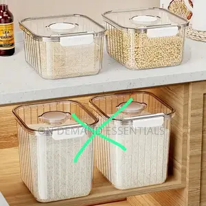 Acrylic Big Size Cereal Container
Clear With Airtight Lid