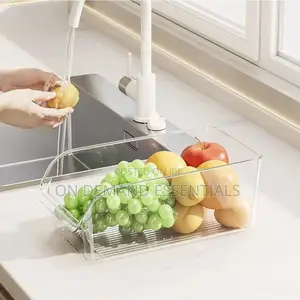 1pc Acrylic Fridge Storage Box