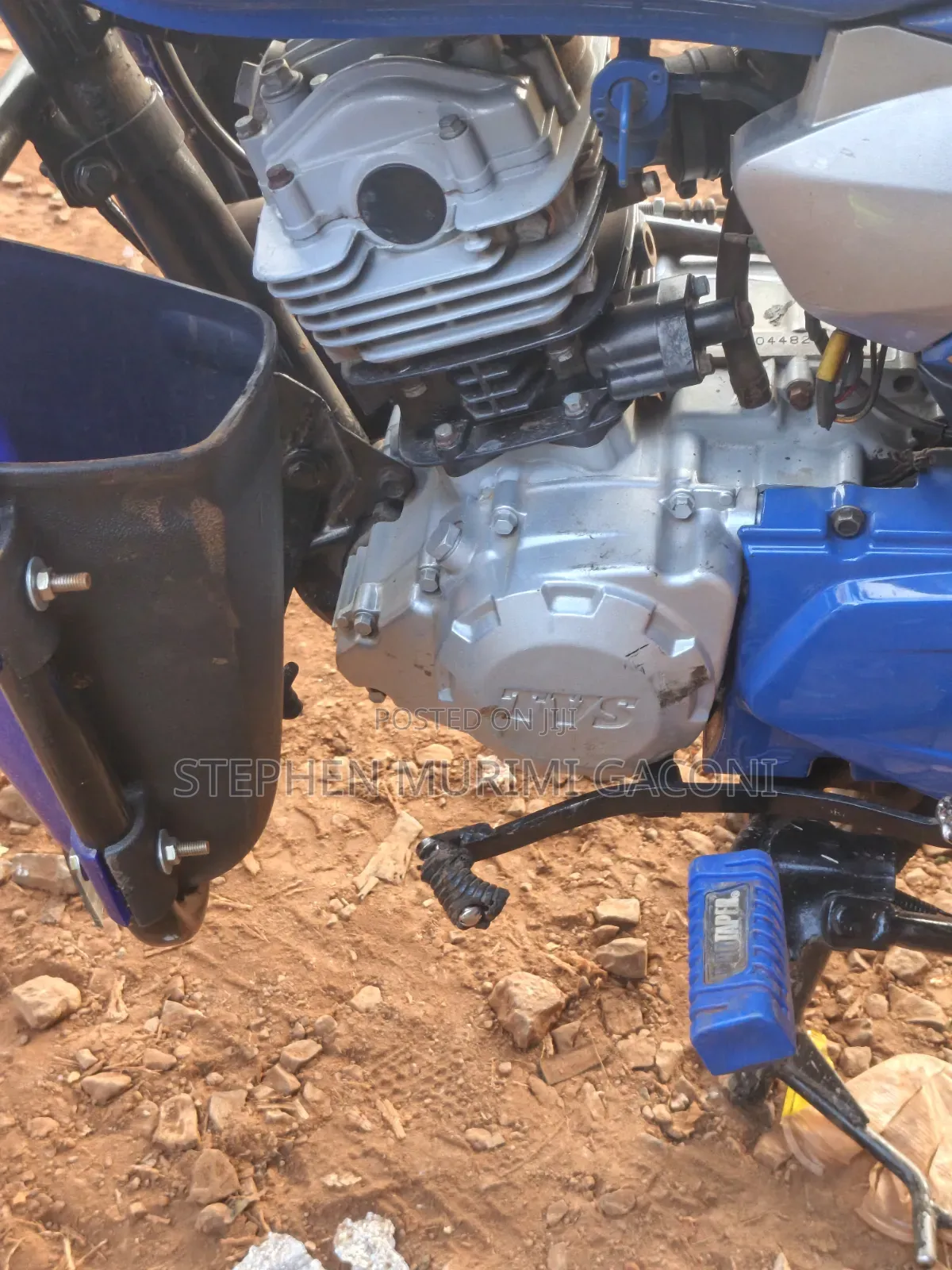TVS HLX Plus ES 2019 Blue