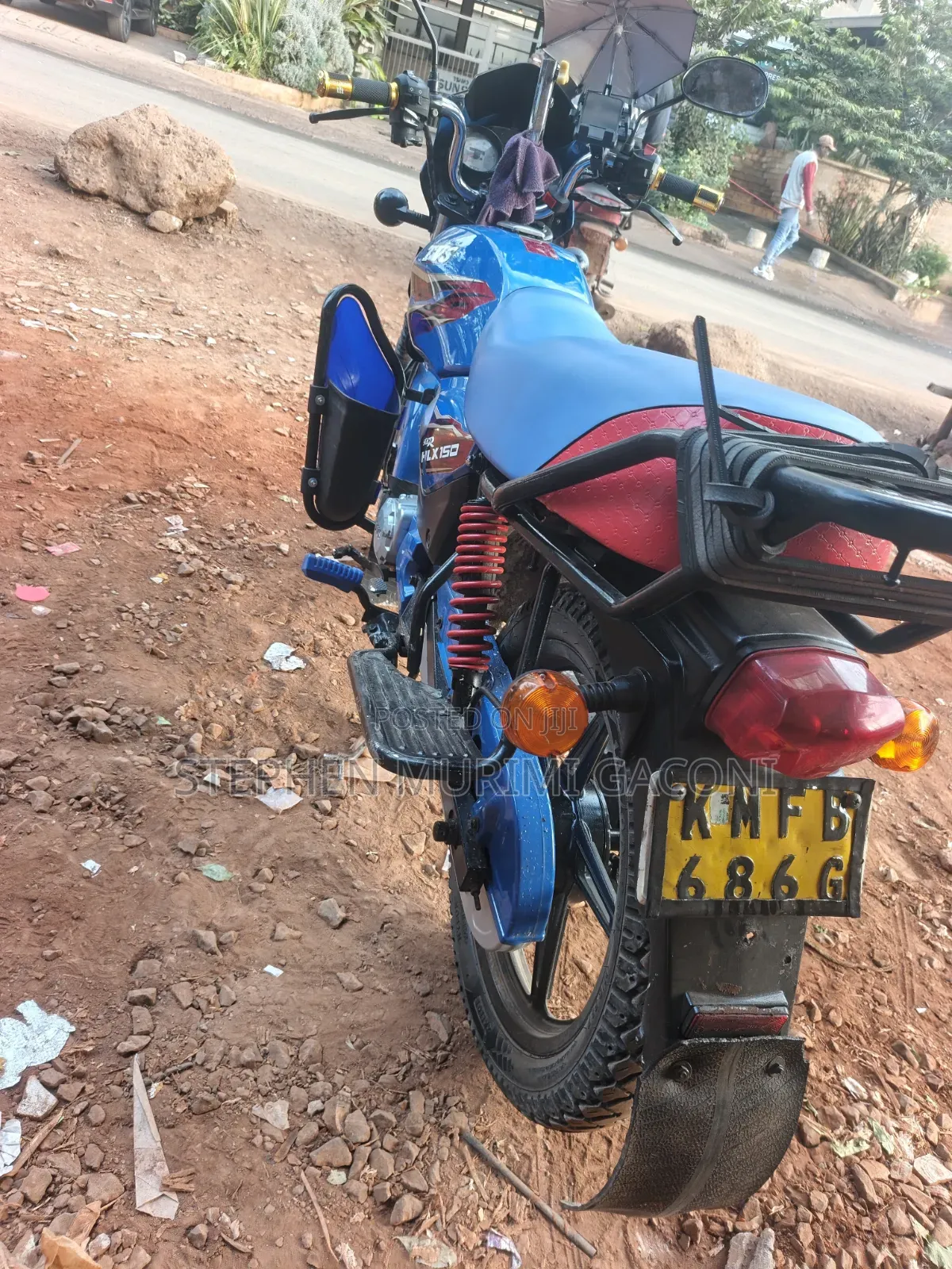 TVS HLX Plus ES 2019 Blue