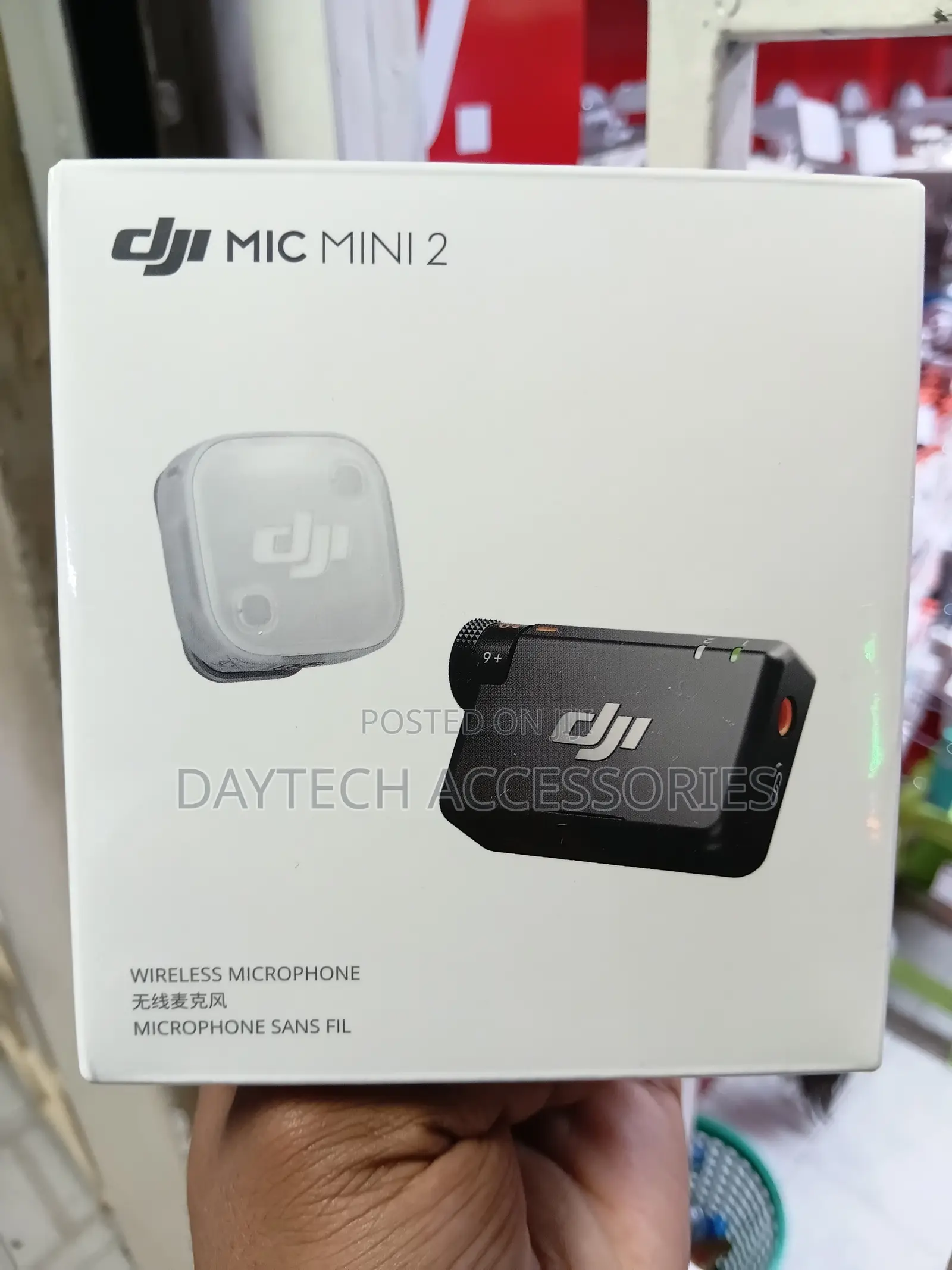 DJI Mic Mini 2(1 TX + 1 RX) Compact Wireless Microphone System (Black)