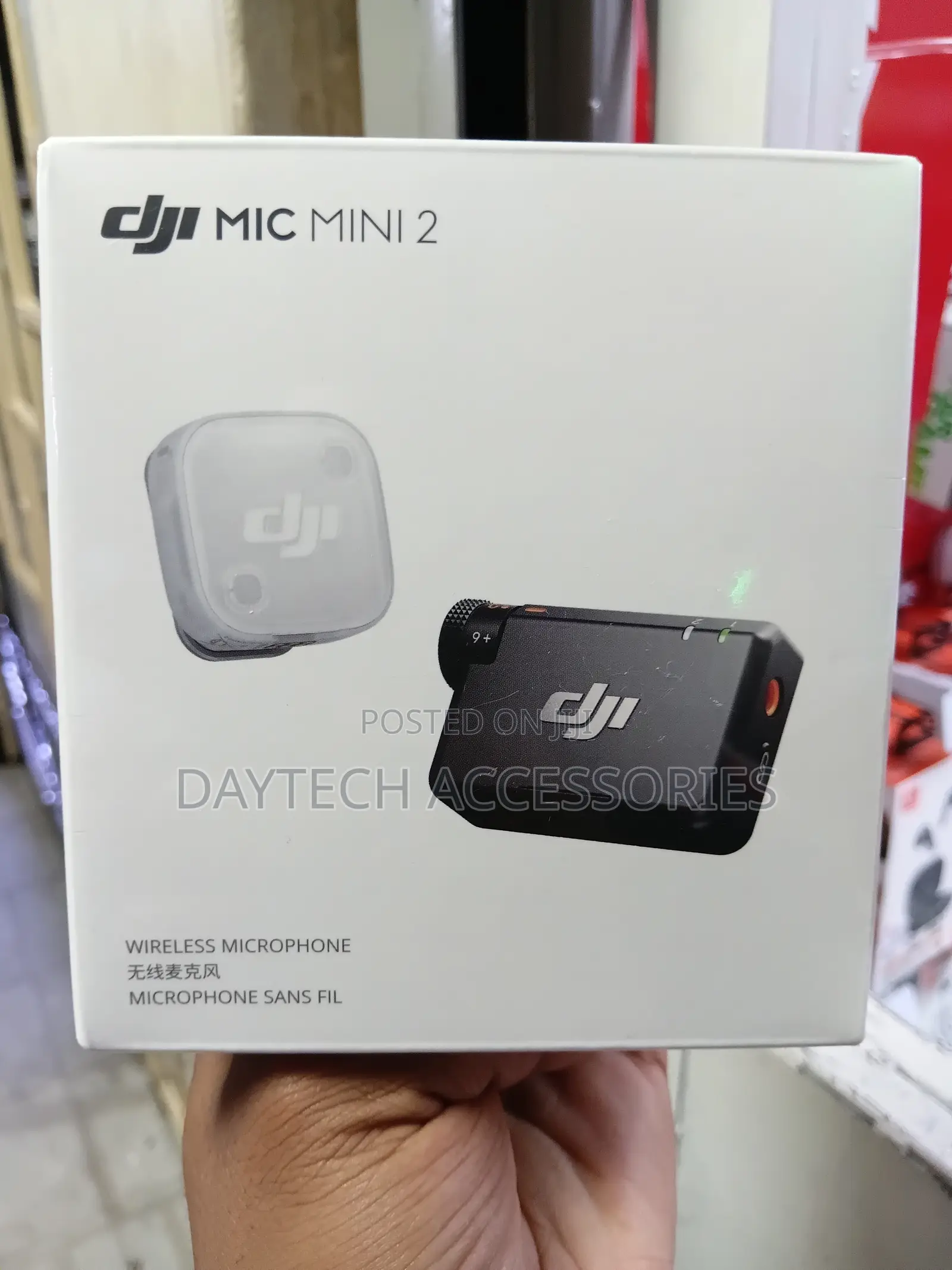 DJI Mic Mini 2 (1TX + 1RX) Wireless Microphone.