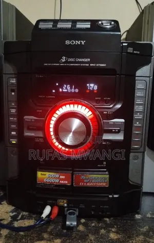 Sony CD Changer MHC GT 660 Amplifier Head Unit Only 