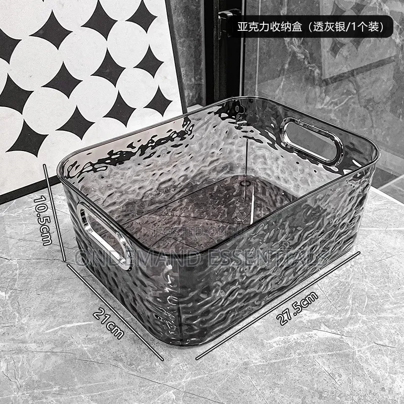Multi-Purpose Transparent Cosmetic Organizer