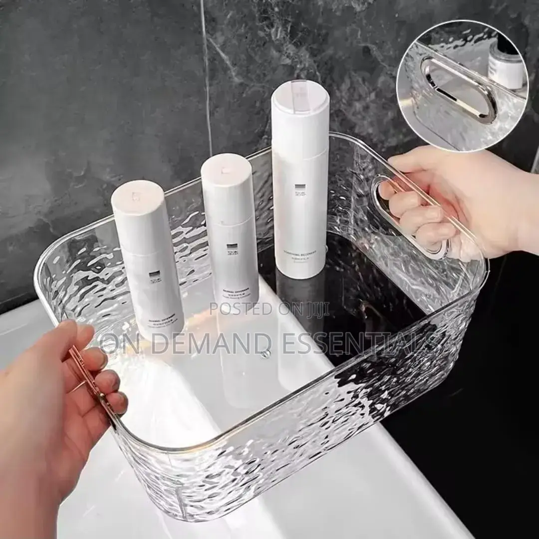Multi-Purpose Transparent Cosmetic Organizer