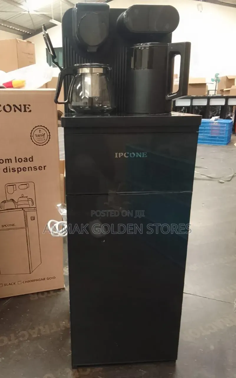 Black Ipcone A1c Hot and Cold Bottom Load Water Dispenser