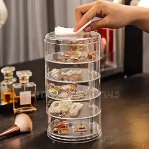 5 Layer Rotating Jewellery Holder Product Size: 11*21cm
