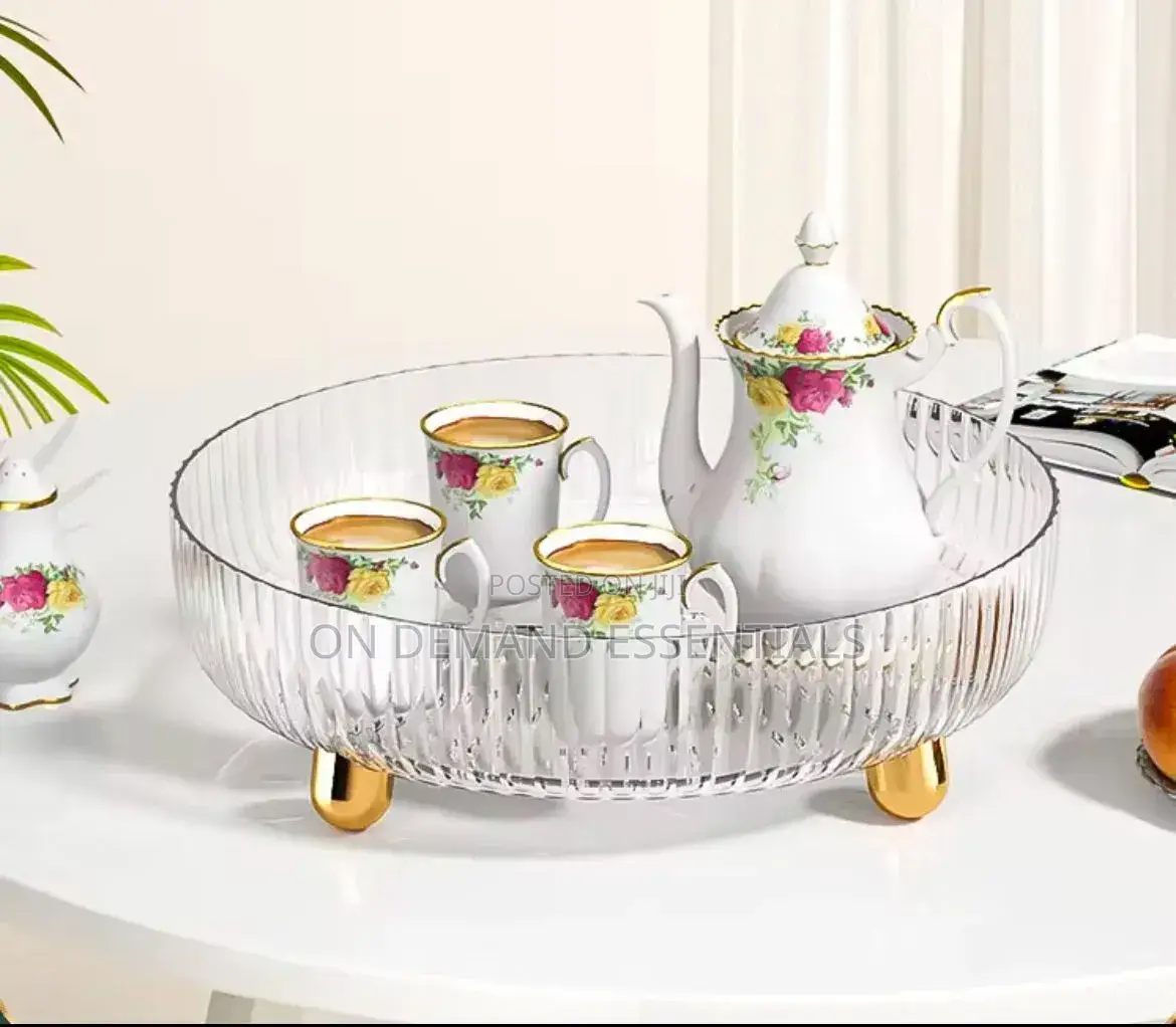 360-Degree Rotating Turntable Organizer