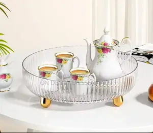 360-Degree Rotating Turntable Organizer