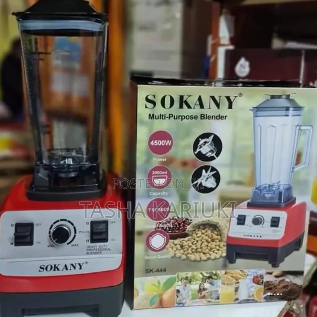 *2 in 1 Sokany Commercial Blender(SK-666)