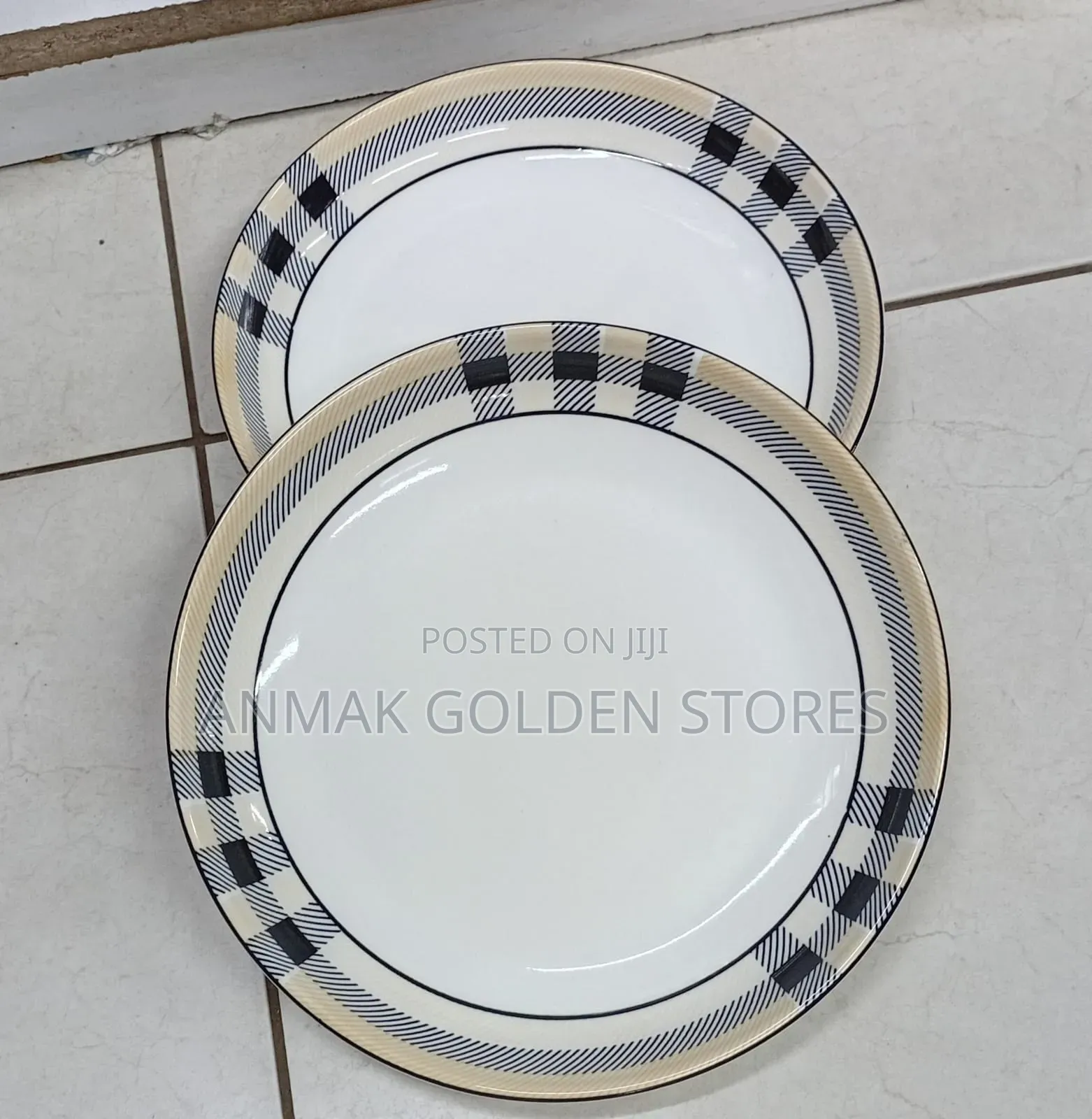 *Ceramic Plates 6 PCS