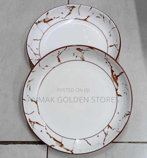 *Ceramic Flowered Plates 6 PCS at 1300*