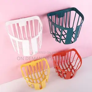 Punch-Free Toilet Paper Holder Shelf Bathroom Kitchen Tissue Box