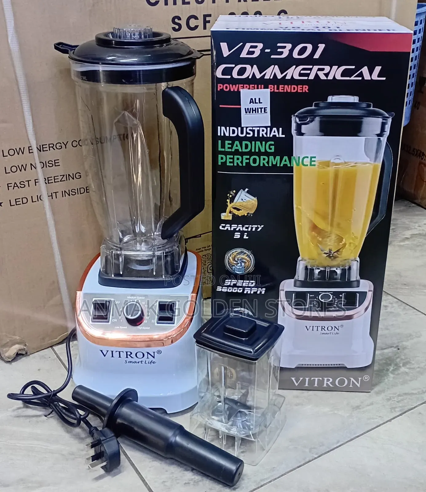 *Vitron Commercial Blender at 3000*