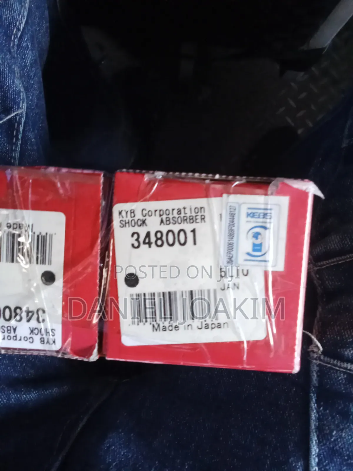 KYB 348001 Rear Shocks