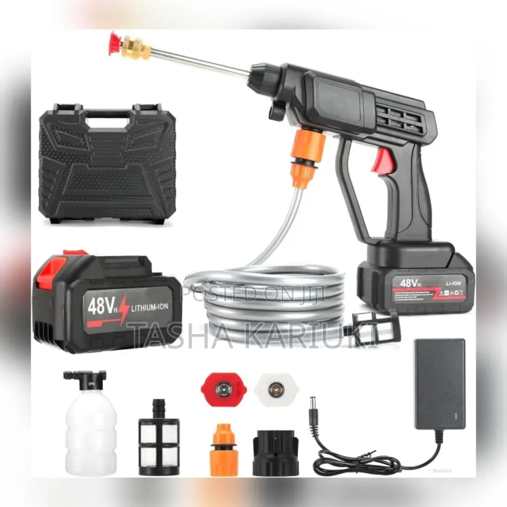 *Wireless Car Wash Spray Gun Machine With Portable Lithium Battery*
