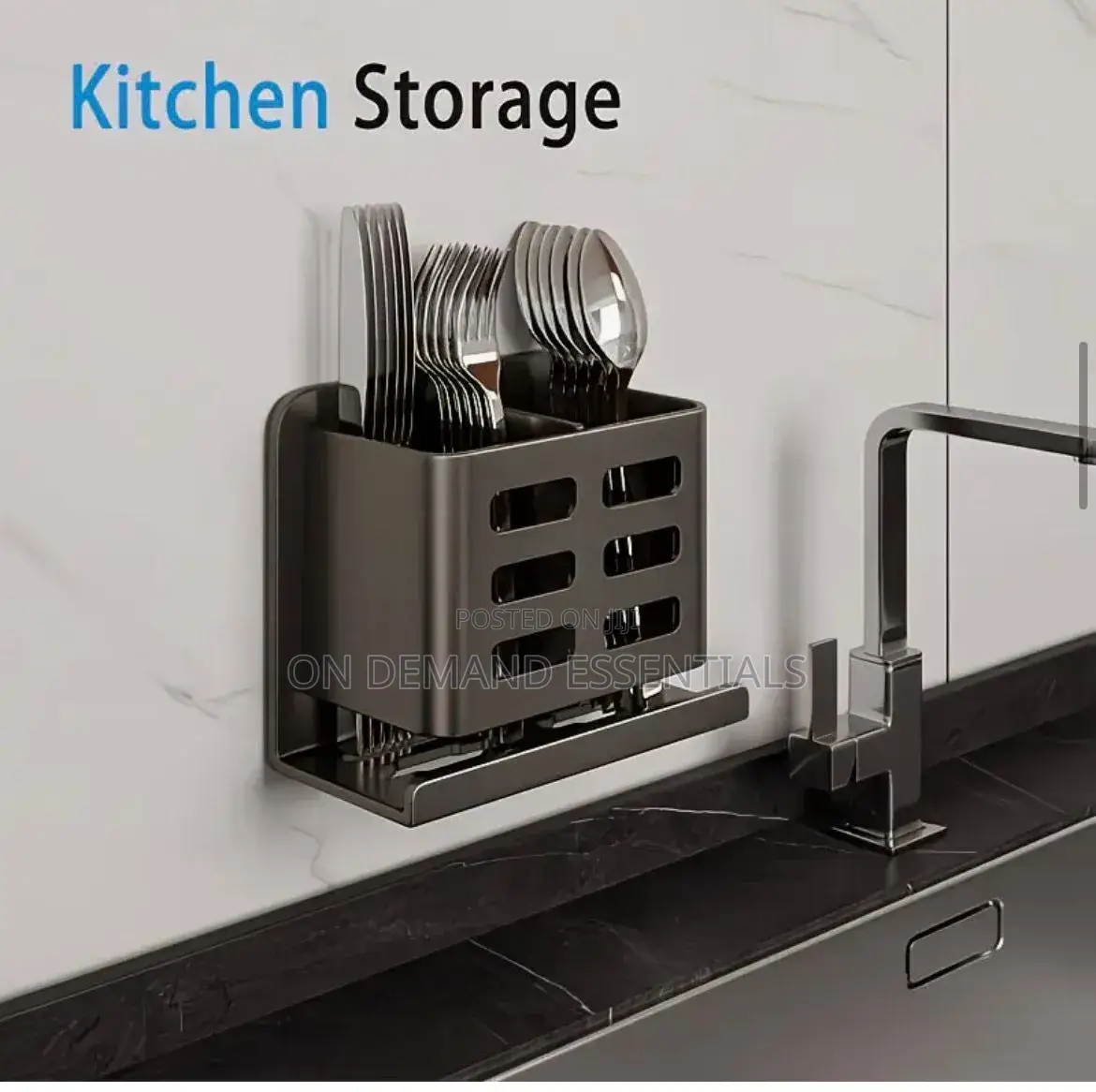 Wall Mounted Bathroom Organizer Holder