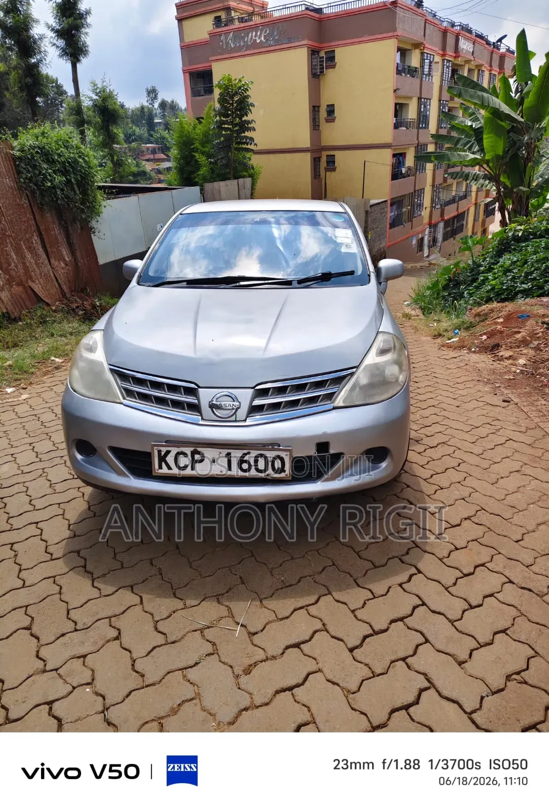 Nissan Tiida 1.5L 16V 2011 Silver