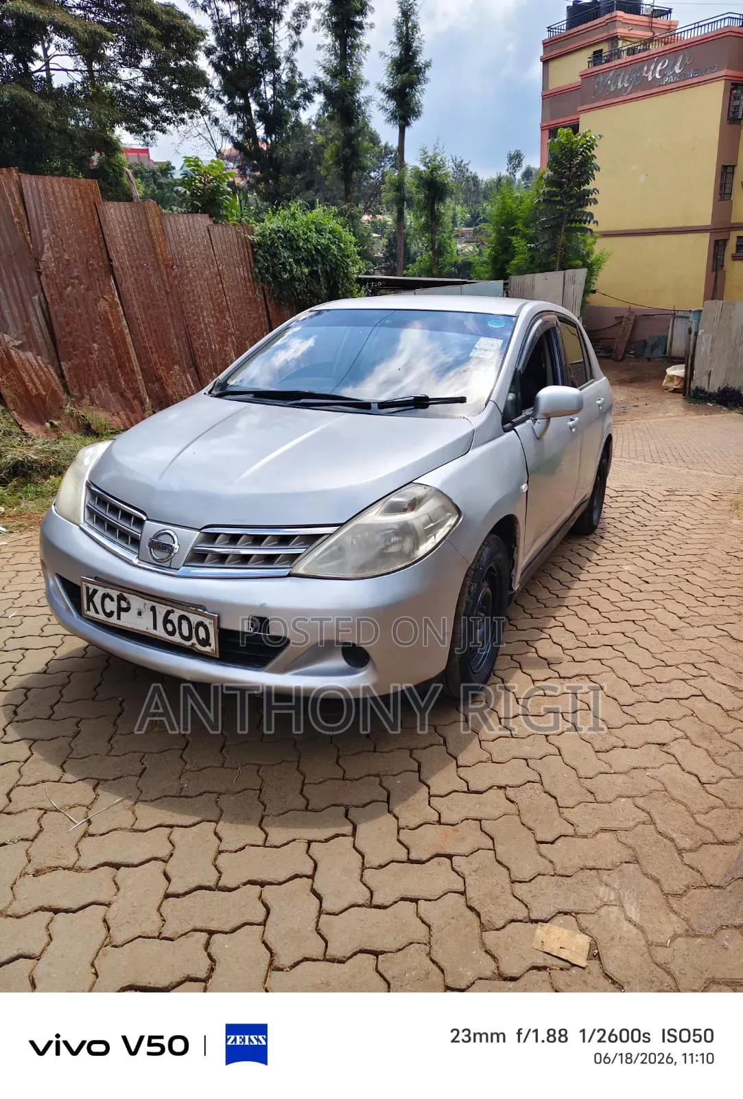 Nissan Tiida 1.5L 16V 2011 Silver
