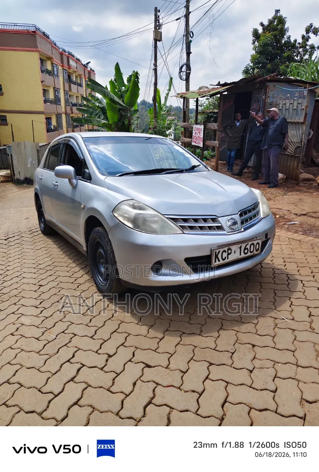 Nissan Tiida 1.5L 16V 2011 Silver