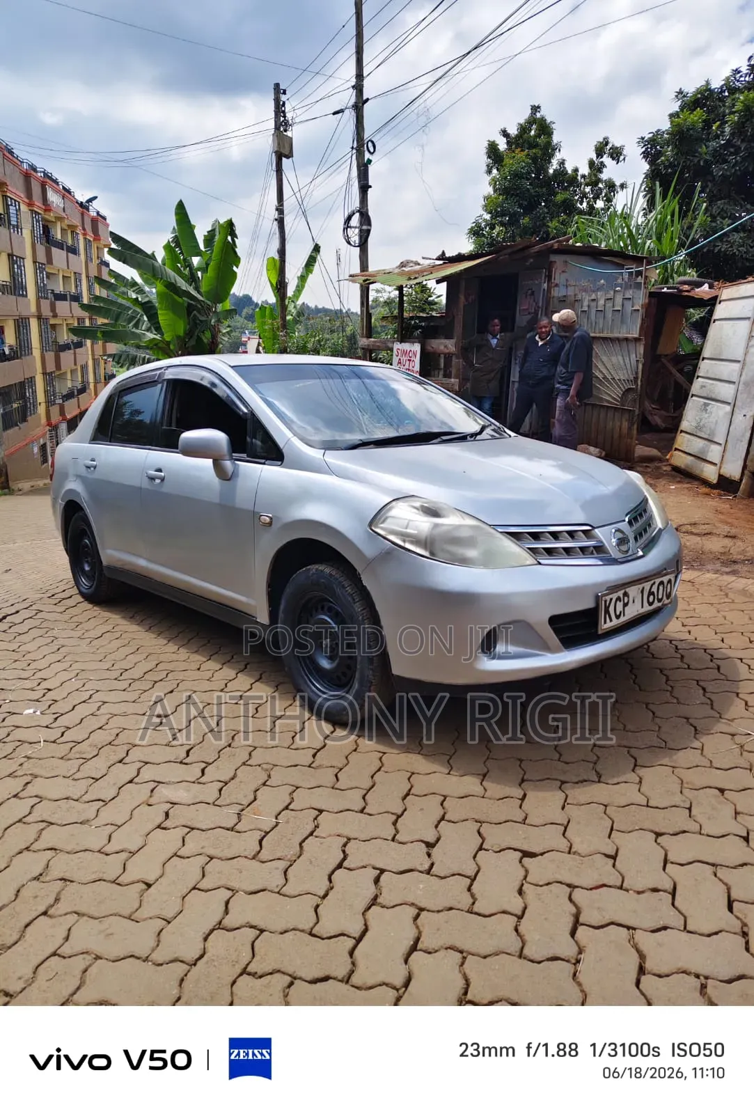 Nissan Tiida 1.5L 16V 2011 Silver