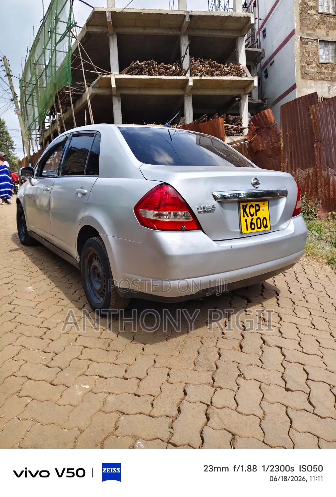 Nissan Tiida 1.5L 16V 2011 Silver