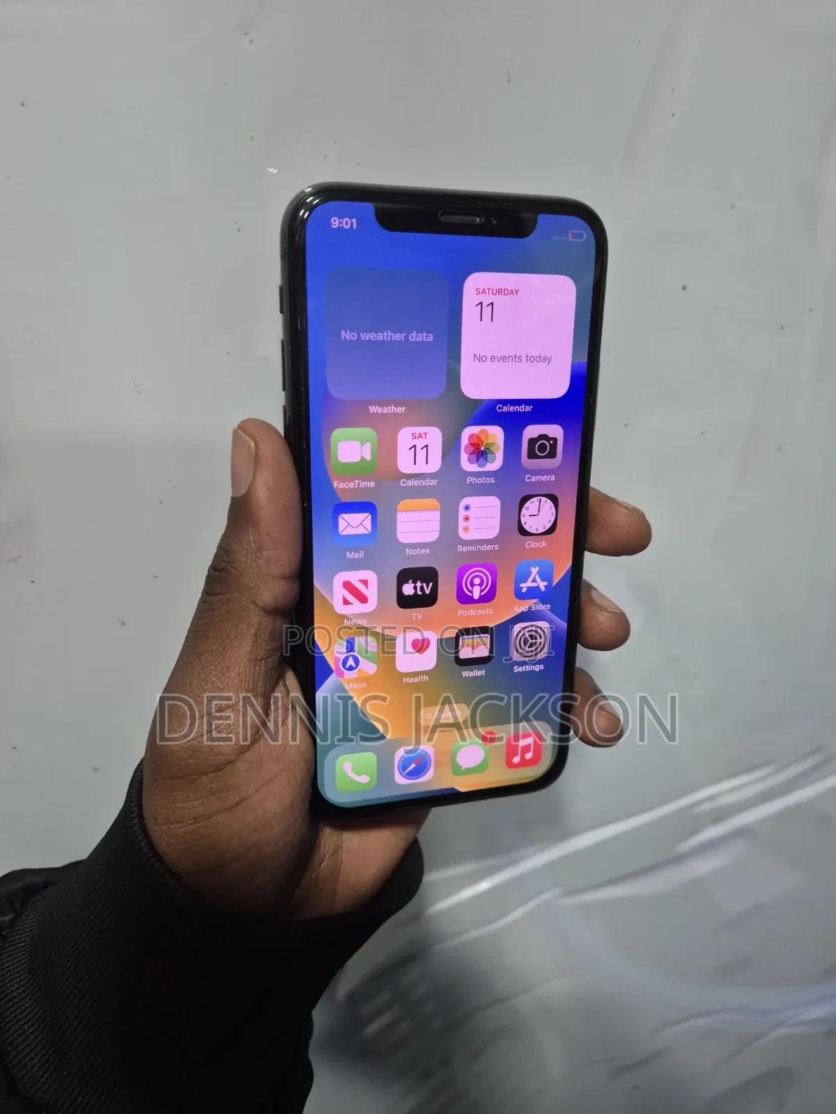 Apple iPhone X 256 GB Black