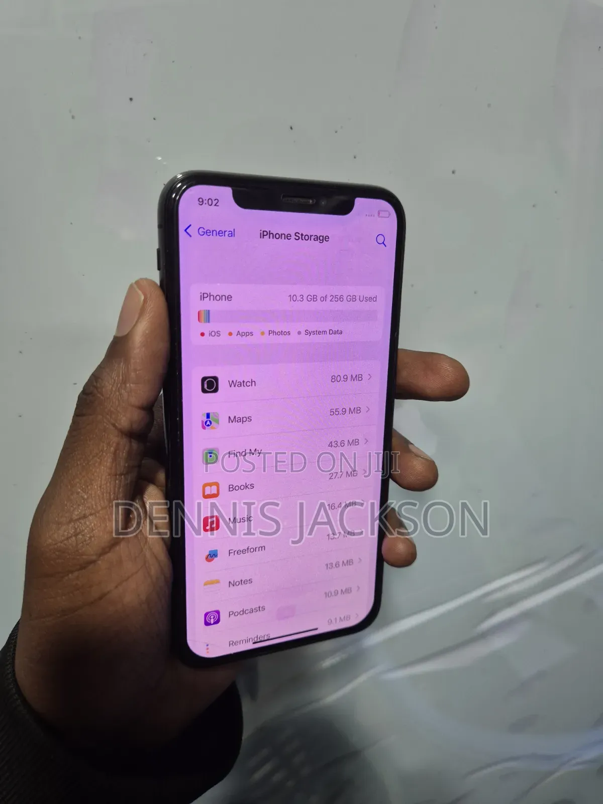 Apple iPhone X 256 GB Black