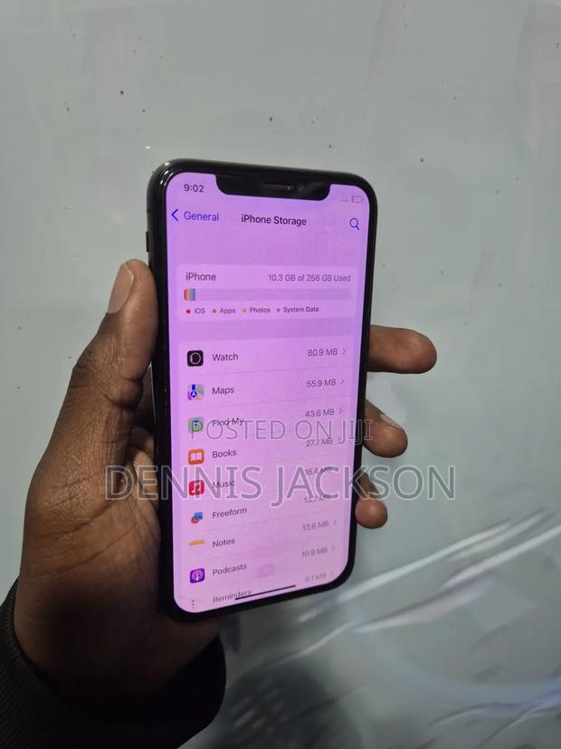 Apple iPhone X 256 GB Black - thumbnail 4