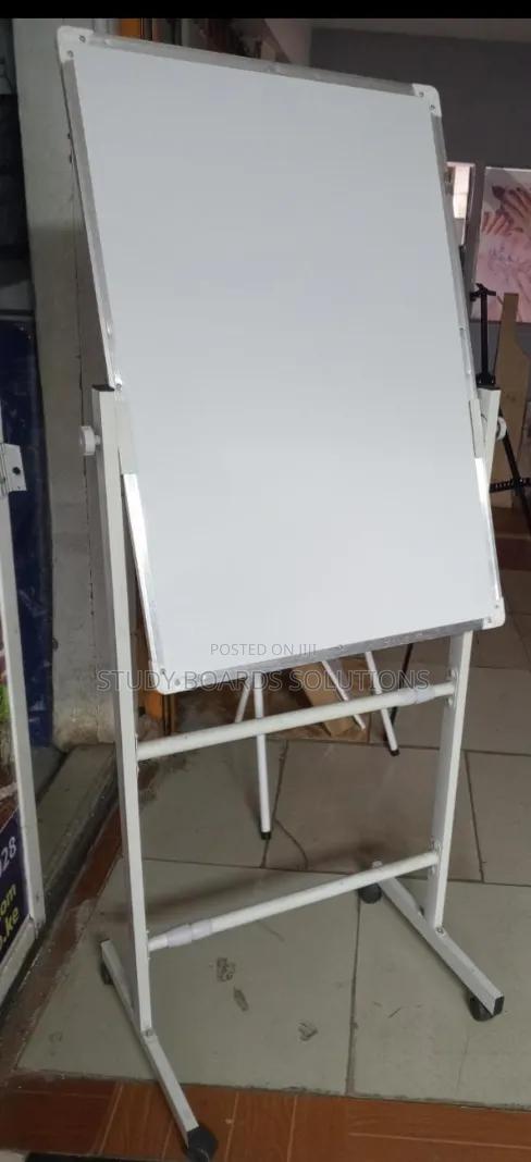 120cmx120cm Board Rooms Whiteboard on a Portable Wheeled Stand