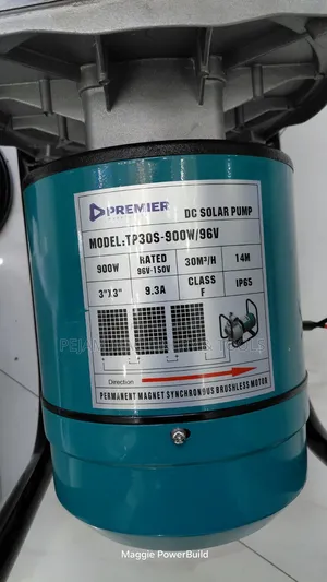 Premier TP30S-900W 96V 3" DC Solar Surface Water Pump