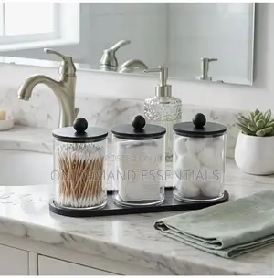 3-Pack Bathroom Organizer Set