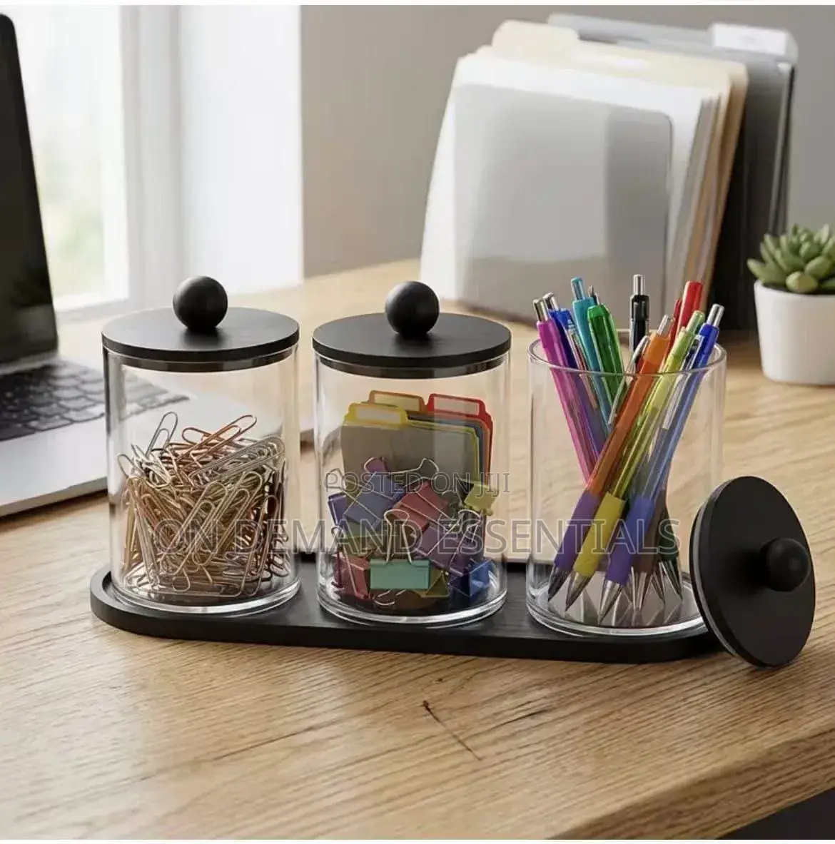3-Pack Bathroom Organizer Set