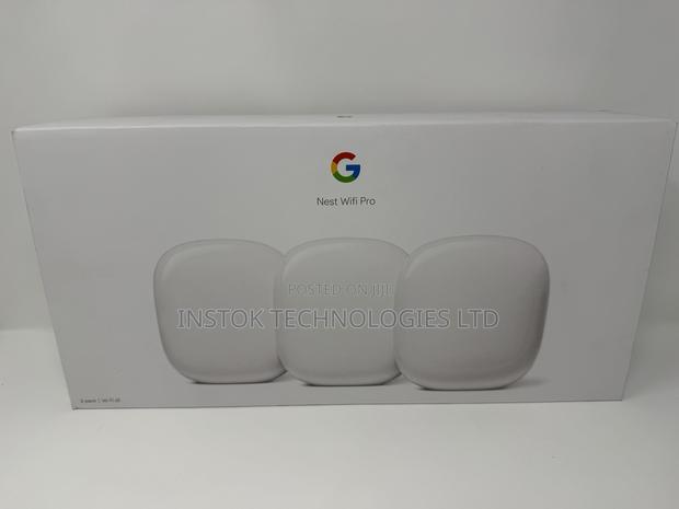 Google Nest Wifi Pro 6E AXE5400 Mesh Router 3-Pack