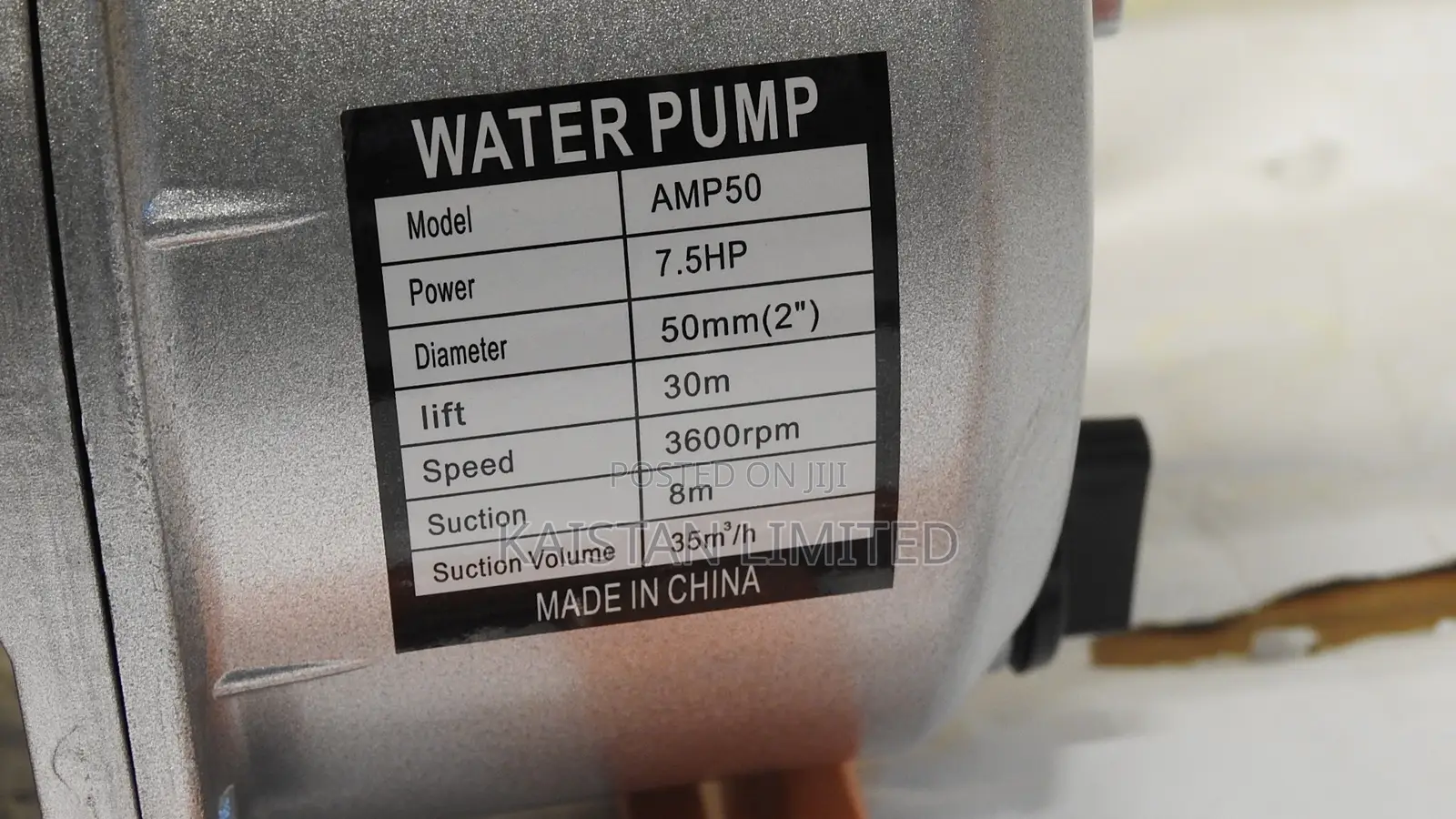 Astramilano AMP50 2-Inch Petrol Water Pump – Durable Cast Iron Body