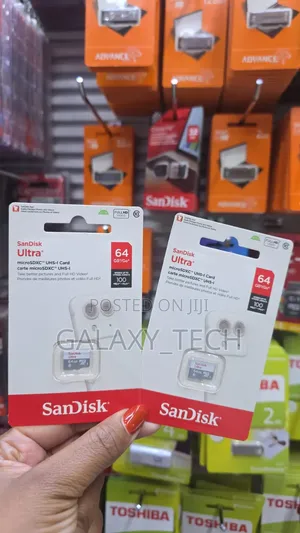 SanDisk Ultra 64GB microSDXC UHS-I Cards